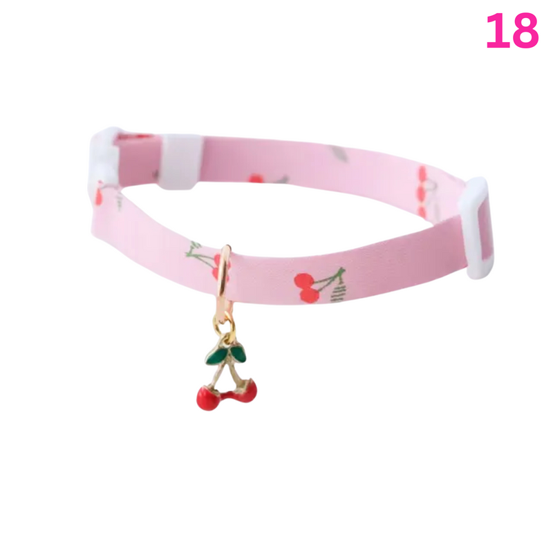 Adjustable Kitten Collar with Adorable Pendant - Stylish & Durable