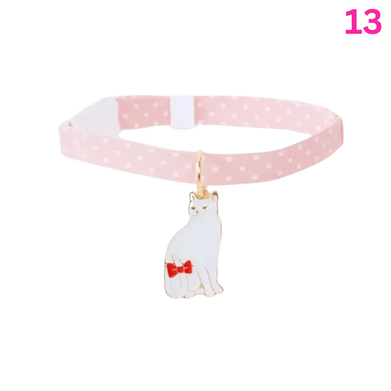 Adjustable Kitten Collar with Adorable Pendant - Stylish & Durable