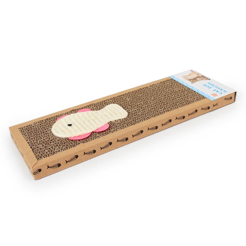 Cat Scratching Board Mat - Claw Scraper & Paw Toys