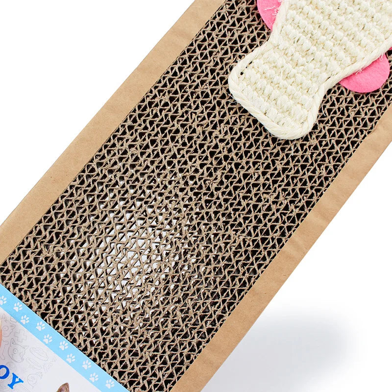 Cat Scratching Board Mat - Claw Scraper & Paw Toys