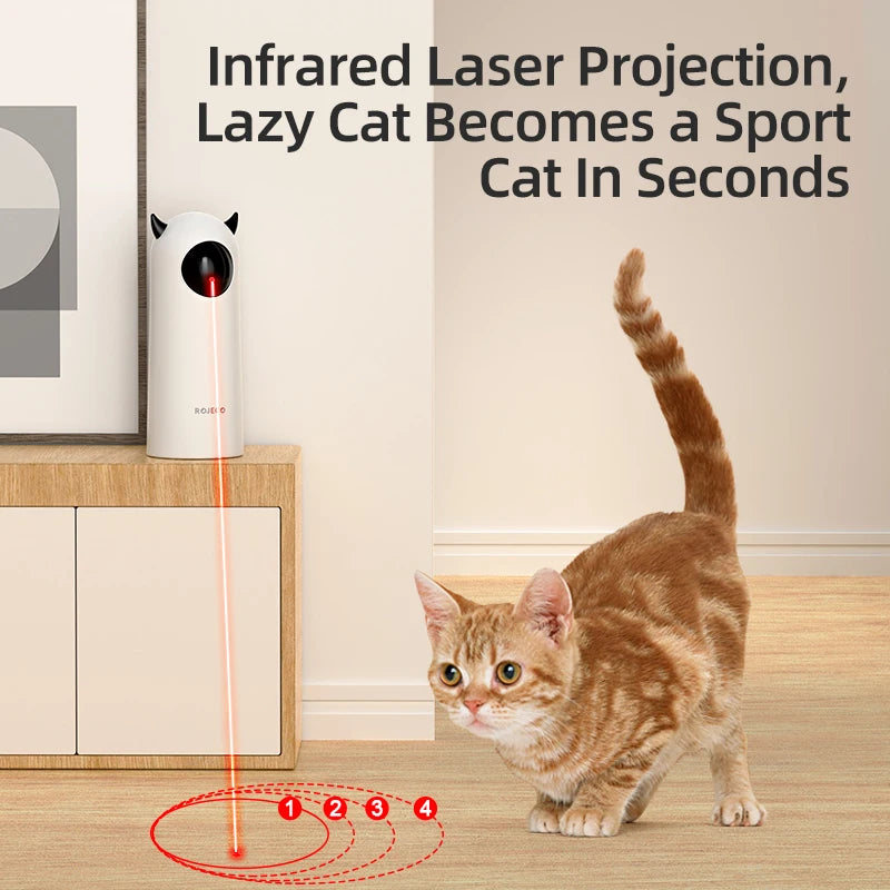 Automatic Cat Toys Interactive Smart Teasing