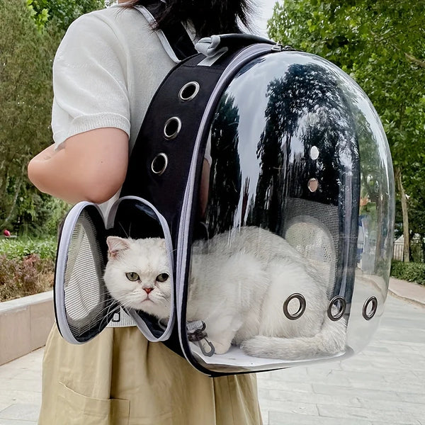 Cat Pet Carrier Transparent Backpack