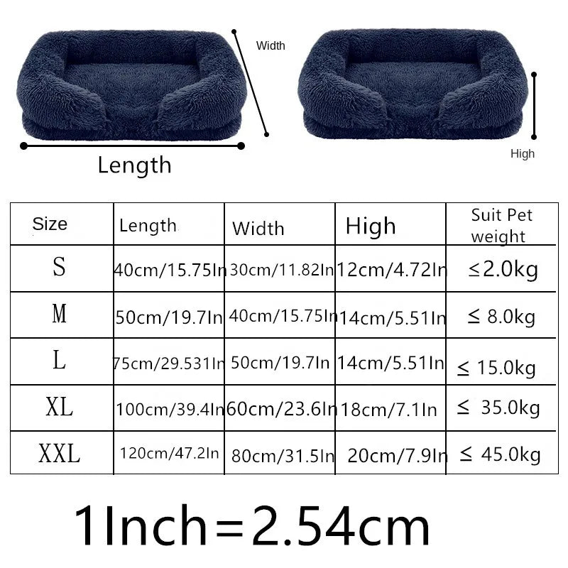 Winter Thickened Pad Dog Sleeping Bed