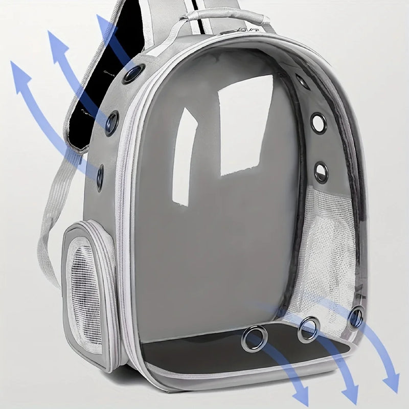 Cat Pet Carrier Transparent Backpack