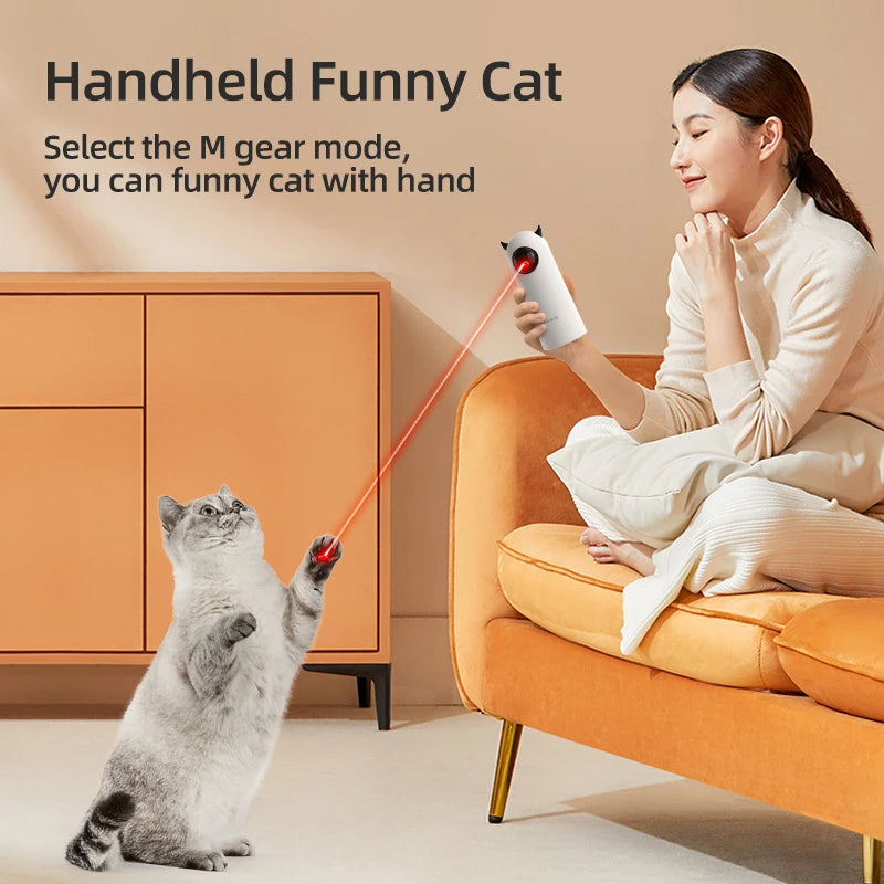 Automatic Cat Toys Interactive Smart Teasing